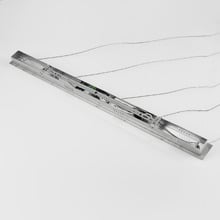 Elettra Glass & Stainless Orb 5 Light LED Linear Pendant